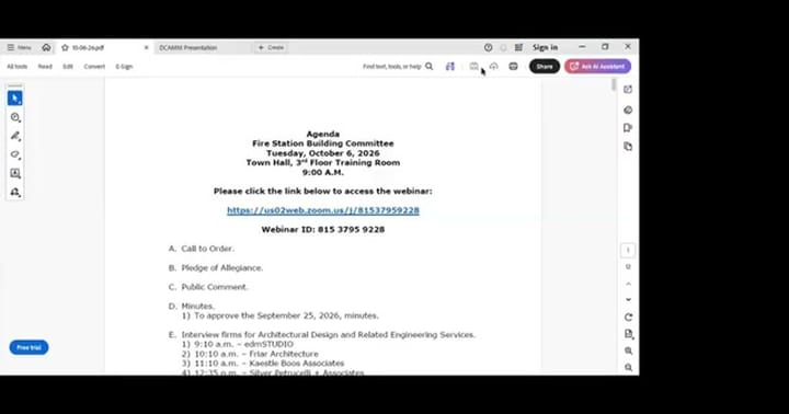 From the Other Committee
